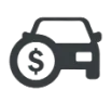 icono vehiculo dolar